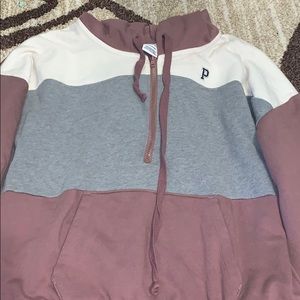 Pink hoodie size L